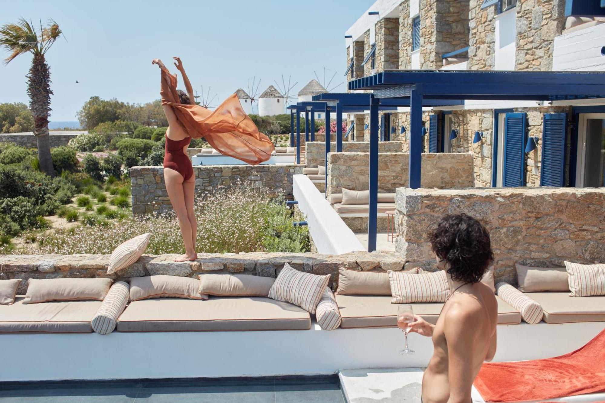 Mykonos Theoxenia, A Member Of Design Hotels Mykonos Town Exterior foto